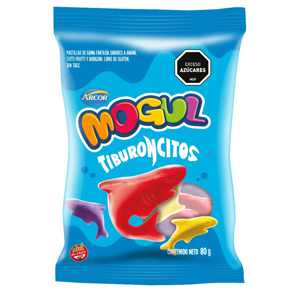 Mogul Tiburoncitos 80g