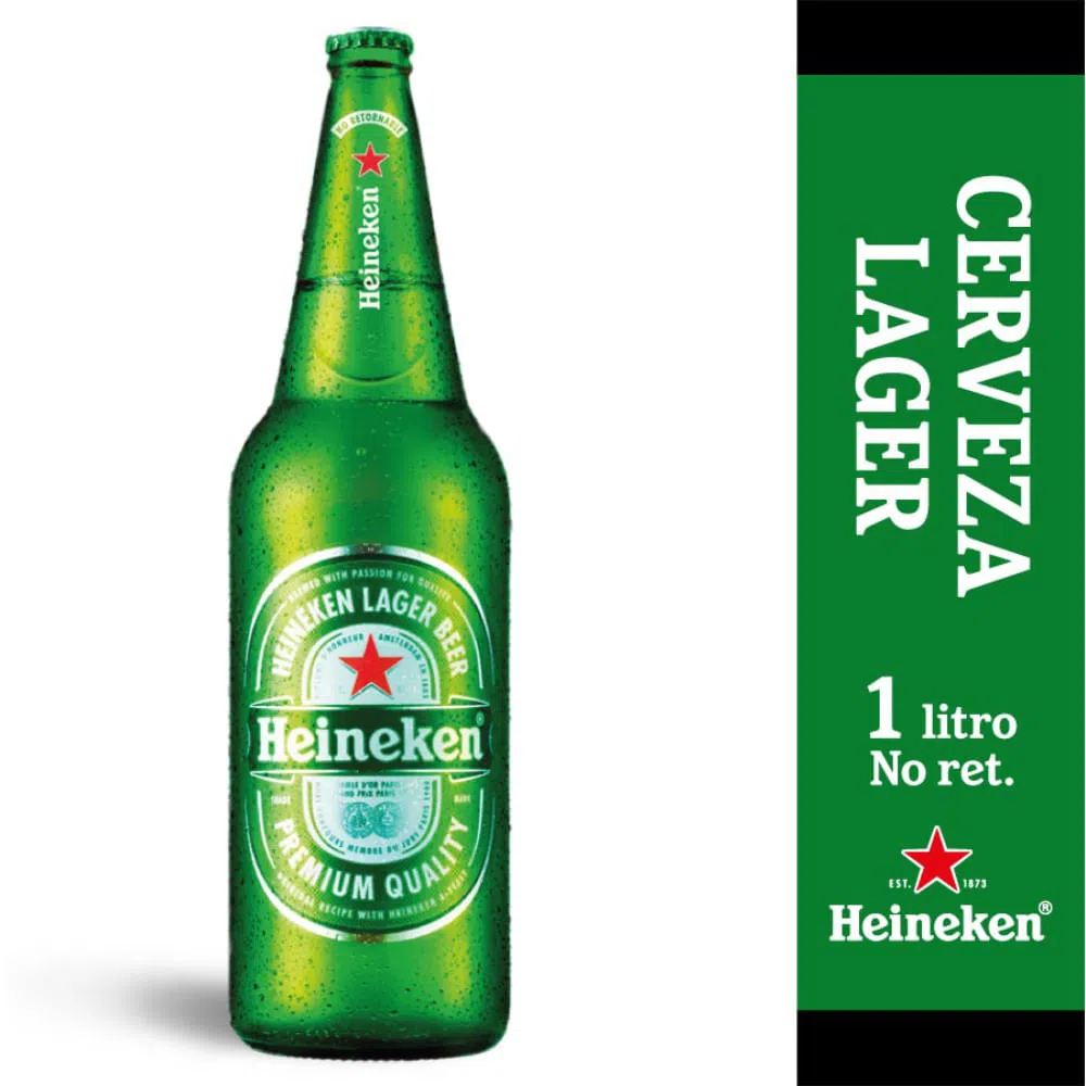 Heineken 1lt descartable	
