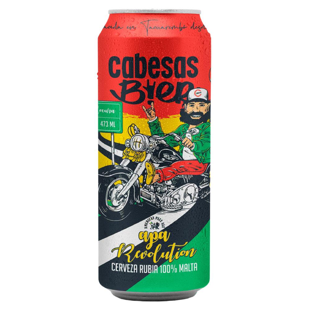 Lata Cabesas Apa Revolution 473ml