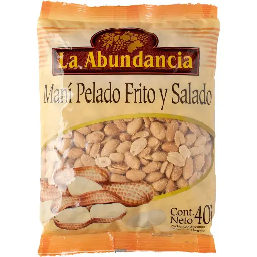 MANI LA ABUNDANCIA FRITO SALADO 400G