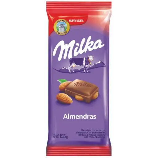 Chocolate Milka Almendras 155g