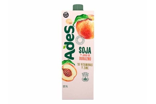 Ades Durazno 1lt
