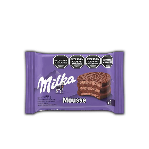 Alfajor Milka Mousse